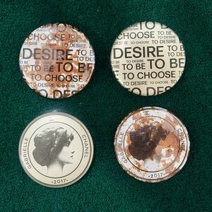 CHANEL Gabrielle Button Pin Set
